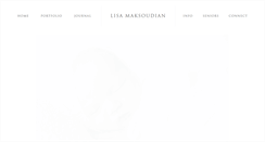 Desktop Screenshot of lisamaksoudian.com